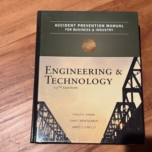Accident Prevention Manual for Business & Industry. Engineering technology 13th